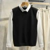 For the spring and autumn break, two sweaters and knitted tops are a must-have for men. 2024 new trendy casual outerwear for men details Picture